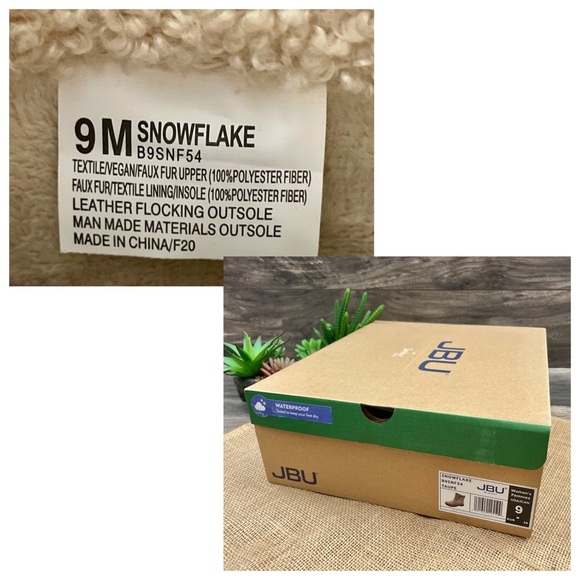 JBU Jambu Snowflake Waterproof Snow Winter Boot - Picture 2 of 12